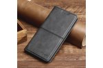 Чехол-книжка MyPads Cuciture Eleganti для Huawei P10 Plus из импортной эко-кожи прошитый элегантной прострочкой Ретро черный с магнитной крышкой