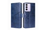 Чехол-книжка MyPads для
 Vivo S16E / V27E / Виво V27E/S16E,объединяет геометрию (темно-синий)