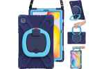 Чехол MyPads для 
Samsung Galaxy Tab S6 Lite 2022 2020 10.4'' (P610, P615, P619) с ручкой