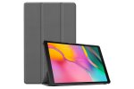 Чехол-обложка MyPads iL Sottile для Xiaomi Pad 5 Pro 12.4 ультратонкий, трансформируется в подставку, автоблокировка экрана пластиковый серый